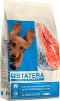 Сухой корм для собак Statera Для взрослых всех пород с лососем и рисом / STA044 (3кг) - 