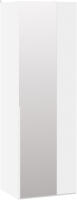 Шкаф ТриЯ Порто СМ-393.07.007 с 1 зеркальной дверью (белый жемчуг/белый жемчуг) - 