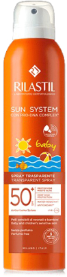Спрей солнцезащитный Rilastil Sun System Baby SPF 50+ Прозрачный (200мл)