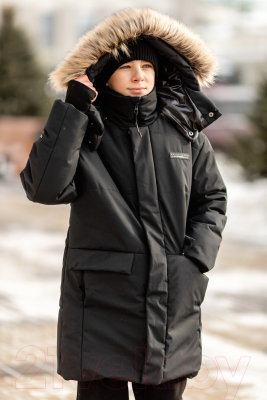 Куртка детская Batik Лоренсо 461-24з-1 (р-р 140-72, черный)