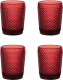Набор стаканов Vista Alegre Bicos Red / 49000012 (4шт) - 