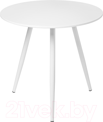 Обеденный стол Mio Tesoro Примо DT-209R Ф70 (белый)