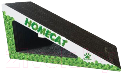 Когтеточка Homecat С кошачей мятой большой / 74112 (53x24x24см)