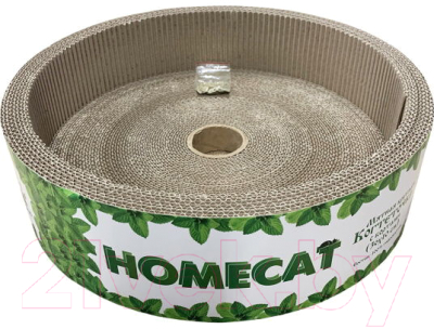 Когтеточка Homecat Мятная круглая / 77657 (36x9см)