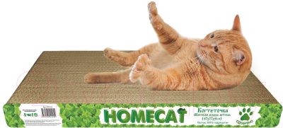 Когтеточка Homecat Мятная волна штиль 0 баллов / 80858 (47x22x4см)