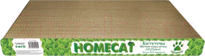 Когтеточка Homecat Мятная волна штиль 0 баллов / 80858 (47x22x4см)