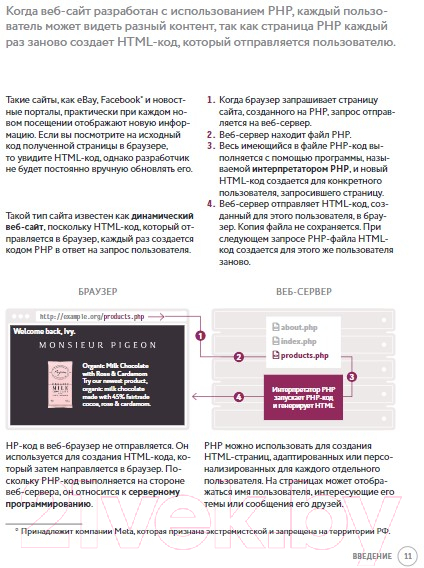Книга Бомбора PHP и MYSQL. Серверная веб-разработка