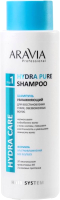 Шампунь для волос Aravia Hydra Pure Shampoo Увлажняющий для сухих обезвоженных волос (400мл) - 