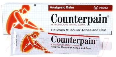 Бальзам для тела Taisho Pharmaceutical Counterpain Analgesic Balm Обезбаливающий (30г)