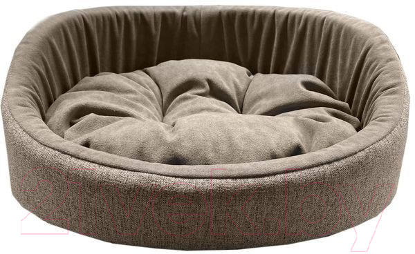 Лежанка для животных Homepet №3 82833 (57x45x17см, розовый/серый)