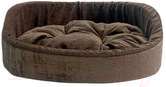 Лежанка для животных Homepet №1 83680 (43x38x15см, шоколадный)