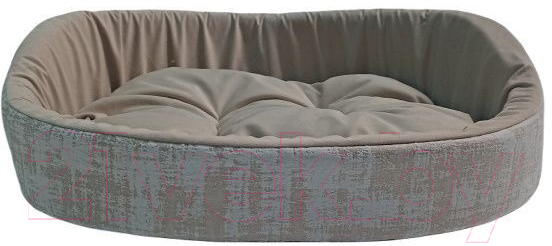 Лежанка для животных Homepet №2 83665 (49x43x17см, нежно-голубой с золотом)