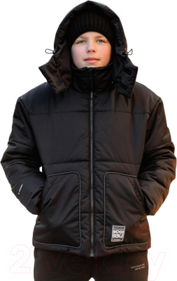 Куртка детская Batik Грин 469-24з-2 (р-р 164-84, черный)