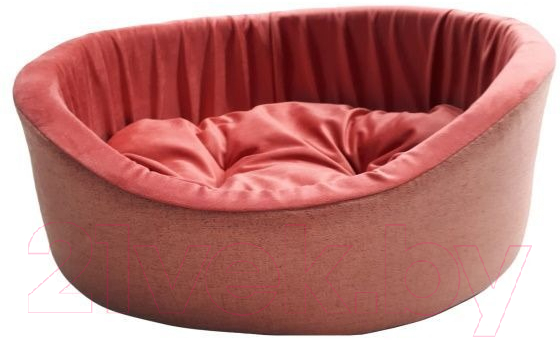 Лежанка для животных Homepet Montana №2 83745 (49x43x17см, ягодно-розовый)