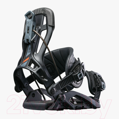 Крепления для сноуборда Flow 2023-24 Fuse (M, Black)