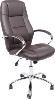 Кресло офисное AksHome Crocus Eco (коричневый) - 