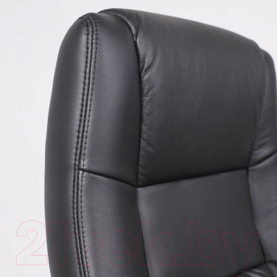 Кресло офисное AksHome Crocus натуральная кожа (черный)