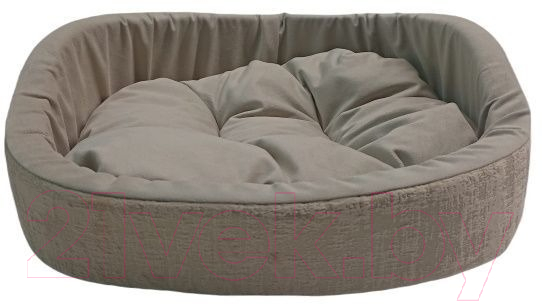 Лежанка для животных Homepet №3 83690 (57x45x17см, бежевый/золото)