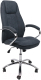 Кресло офисное AksHome Kapral ткань (серый) - 