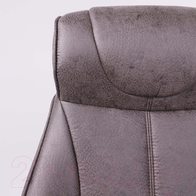 Кресло офисное AksHome Legran ткань (коричневый)