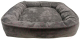 Миниатюра изображения товара Лежанка для животных Homepet Plush 84194 (50x45x15см, графит)