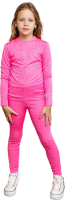 Комплект термобелья детский Batik Двухслойное 487-24з-2 (р-р 116-60, розовый меланж) - 