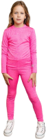 Комплект термобелья детский Batik Двухслойное 487-24з-3 (р-р 134-68, розовый меланж) - 