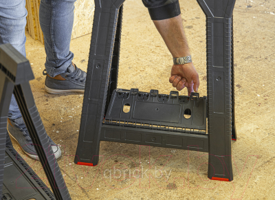 Изображение товара Козлы складные QBrick System Sawhorse Z257257PG001 (2шт, черный)