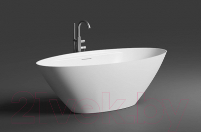 Ванна из искусственного мрамора Umy Home Mia Kit 178x85 / UM11222 (U-Solid, матовый, сифон)