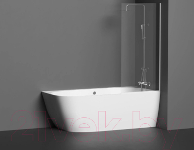 Ванна из искусственного мрамора Umy Home Nook R 170x85 / UM11722 (U-Solid, матовый)