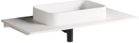 Столешница для ванной Umy Home Shelf 100x50 / UM30122 (U-Solid, матовый) - 