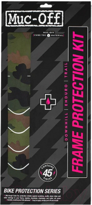 Защитная пленка для велосипеда Muc-Off Frame Protection Kit Dh/Enduro/Trail Camo 20318