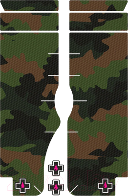 Изображение товара Защитная пленка для велосипеда Muc-Off Для вилки Fork Protection Kit Camo 20322