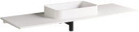 Столешница для ванной Umy Home Shelf 150x50 / UM30124 (U-Solid, матовый) - 