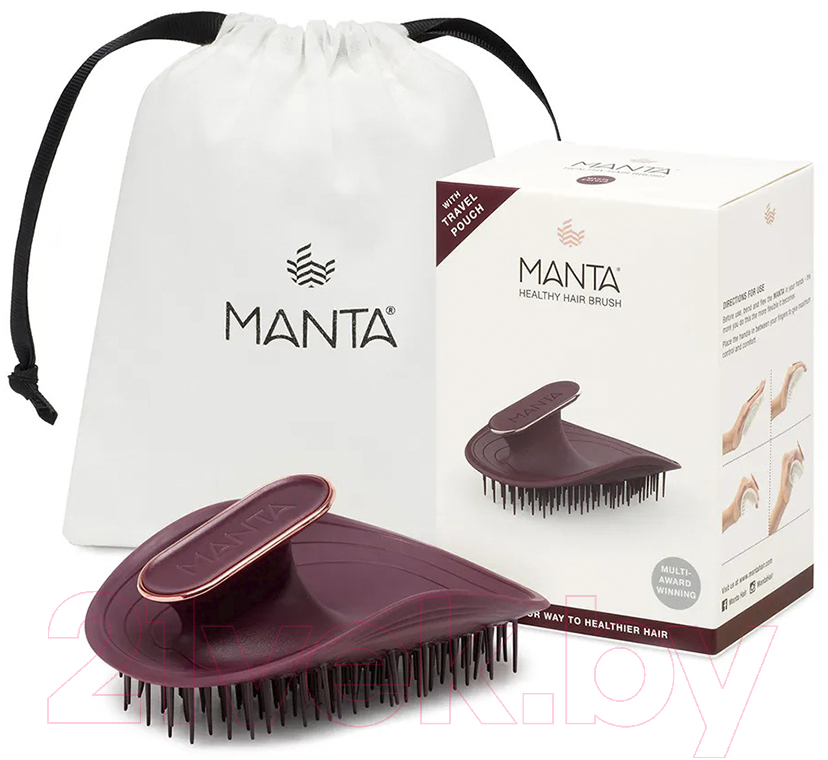 Расческа-массажер MANTA Brush BURGBUDBU4011