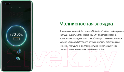 Смартфон Huawei Nova 11 Pro 8GB/256GB / GOA-LX9 (черный)