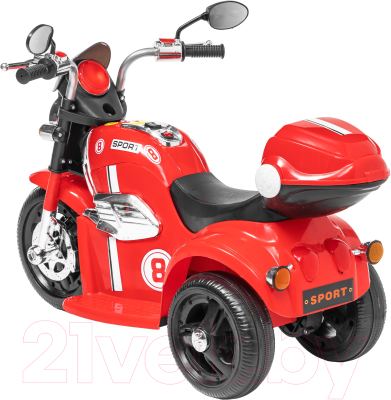 Детский мотоцикл Sundays Чоппер LS818-X (красный)