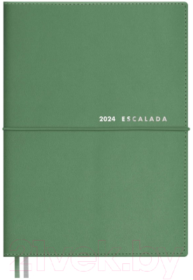 Ежедневник Escalada Краст 2024 / 63822 (128л, оливковый)