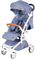 Детская прогулочная коляска Quatro Maxi (голубой) - 