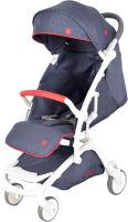 Детская прогулочная коляска Quatro Maxi (синий) - 