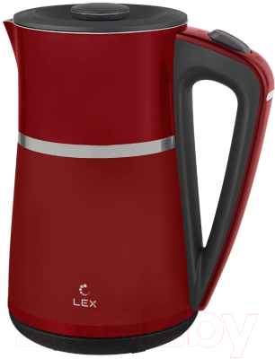 Электрочайник Lex LXK 30020-3 (красный)