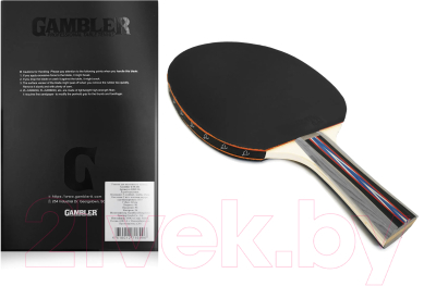 Ракетка для настольного тенниса Gambler 6 Star / GRC-26 (коническая)