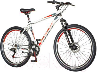 Велосипед Visitor Hunter D1 27.5 2020 / 1280030 (19, белый/серый/красный)