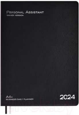 Ежедневник Escalada Шеврет Глосс 2024 / 63715 (120л, черный)