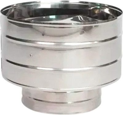 

Дефлектор для дымохода, 180х260 AISI 430/430 0.5мм/0.5мм (К)