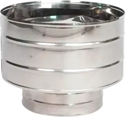 Дефлектор для дымохода Гефест Сталь 180х260 AISI 430/430 0.5мм/0.5мм (К)