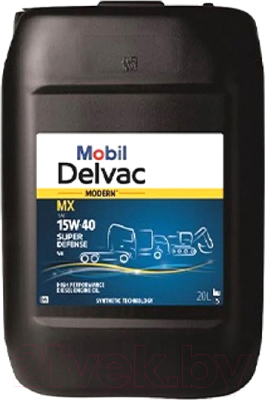 Моторное масло Mobil Delvac Modern 15W40 Super Defense V4 / 157336 (20л)