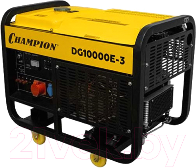 Дизельный генератор Champion DG10000E-3