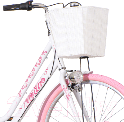 Велосипед Visitor Fashion Nexus Madeline 28 2021 / 1280066 (17, белый)