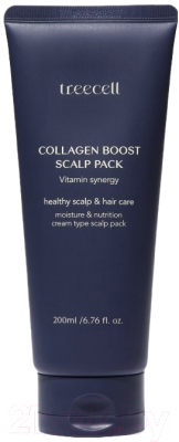 Маска для волос Treecell Collagen Boost Scalp Pack Коллагеновая для кожи головы (200мл)